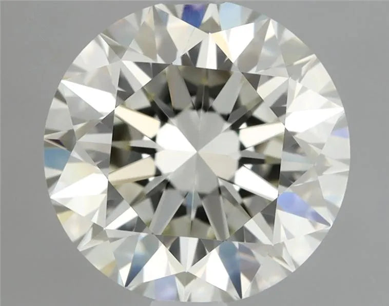 1.26ct Round Natural Diamond (Colour J, Clarity VVS2, Cut EX, IGI Certified)