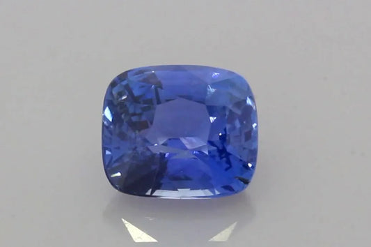 2.17ct Cushion Natural Sapphire (Colour Blue, Clarity Slightly Included, Cut Faceted)