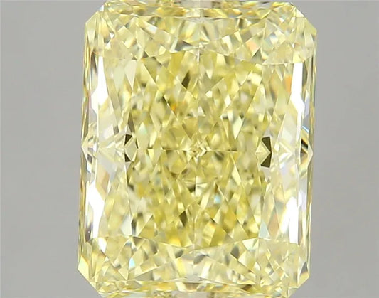3.25ct Radiant Natural Diamond (Colour Fancy Yellow, Clarity IF, GIA Certified)