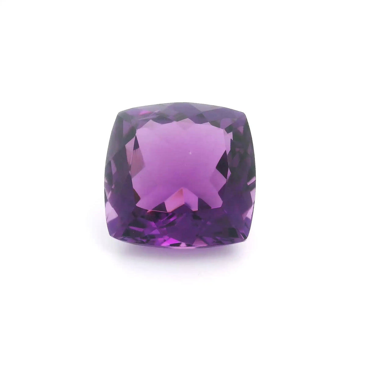 19.00ct Cushion Natural Amethyst (Colour Purple, Clarity Eye Clean, Cut Faceted)