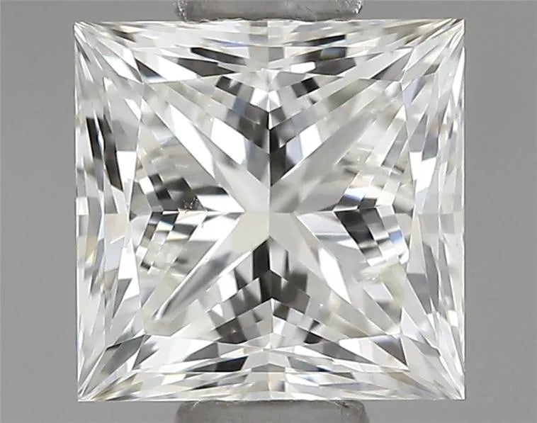 0.60ct Princess Natural Diamond (Colour J, Clarity VS2, Cut P, GIA Certified)