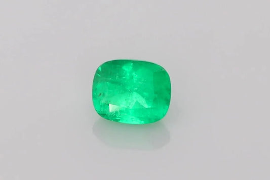 1.98ct Cushion Natural Emerald (Colour Green, Clarity Slightly Included, Cut Faceted)