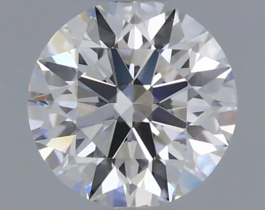 0.44ct Round Natural Diamond (Colour F, Clarity IF, Cut EX, IGI Certified)