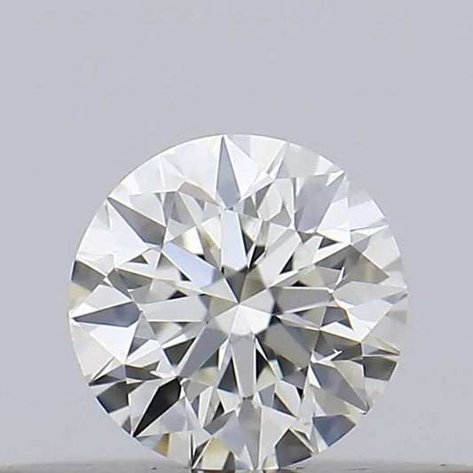 0.16ct Round Natural Diamond (Colour I, Clarity VS2, Cut EX, GIA Certified)