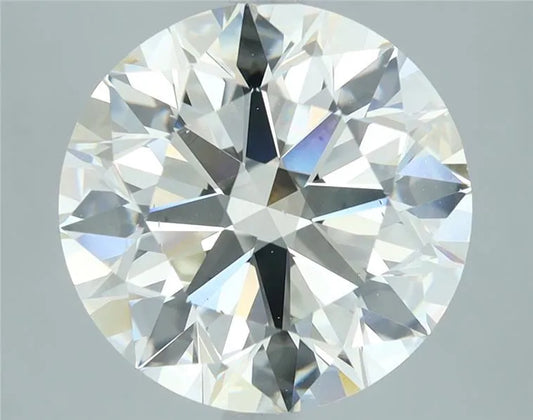 5.14ct Round Natural Diamond (Colour I, Clarity VS2, Cut EX, IGI Certified)