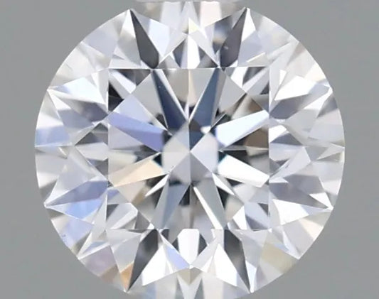0.32ct Round Natural Diamond (Colour F, Clarity VS2, Cut EX, GIA Certified)