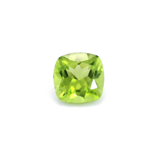 2.00ct Cushion Natural Peridot (Colour Green, Clarity Eye Clean, Cut Faceted)