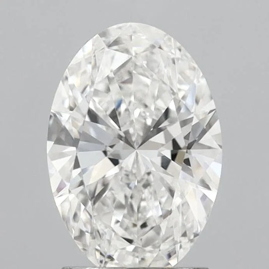 2.00ct Oval Lab Grown Diamond (Colour E, Clarity VVS2, IGI Certified)