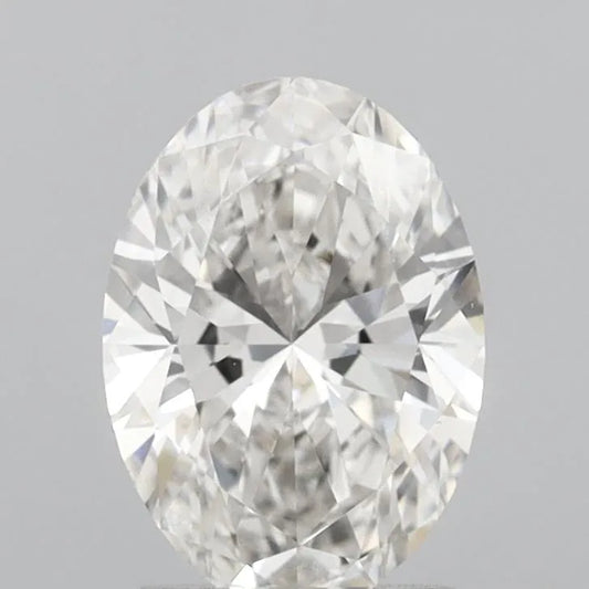 2.00ct Oval Lab Grown Diamond (Colour G, Clarity VVS2, IGI Certified)