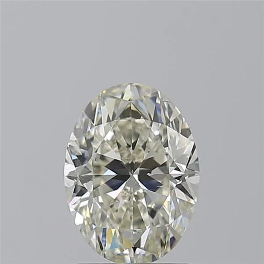 2.00ct Oval Natural Diamond (Colour I, Clarity SI1, Cut VG, IGI Certified)