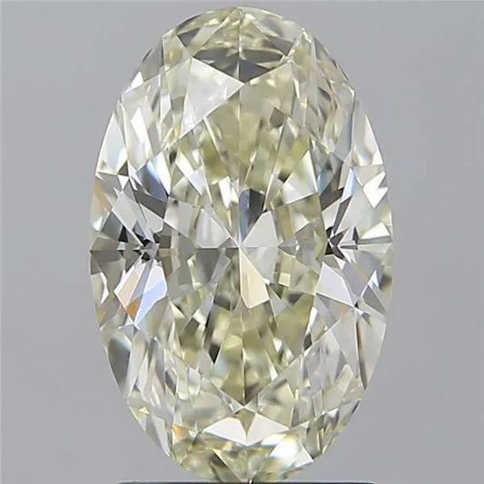 2.00ct Oval Natural Diamond (Colour L, Clarity VVS2, Cut VG, IGI Certified)