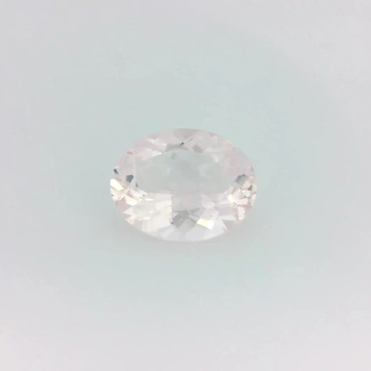 2.00ct Oval Natural Morganite (Colour Pink, Clarity Eye Clean, Cut Faceted)
