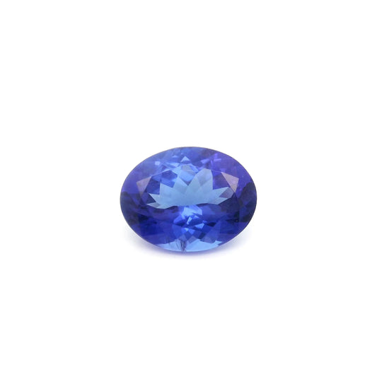2.00ct Oval Natural Tanzanite (Colour Blue, Clarity Eye Clean, Cut Faceted)