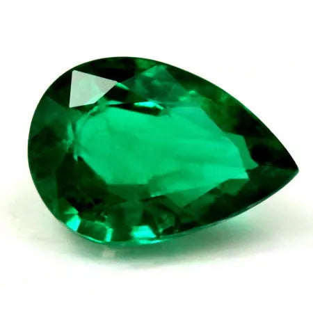 2.00ct Pear Natural Emerald (Colour Green, Clarity Slightly Included, Cut Faceted)