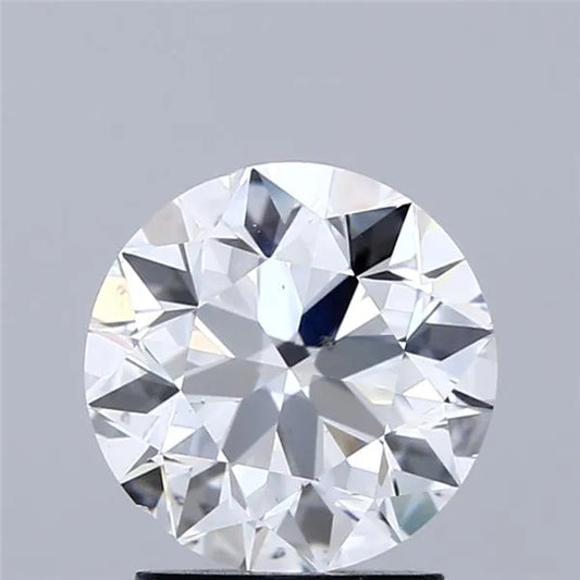 2.00ct Round Natural Diamond (Colour D, Clarity VS2, Cut EX, GIA Certified)