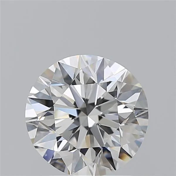 2.00ct Round Natural Diamond (Colour D, Clarity VS2, Cut EX, GIA Certified)