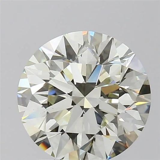 2.00ct Round Natural Diamond (Colour J, Clarity VS1, Cut EX, IGI Certified)