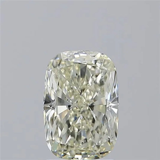 2.01ct Cushion brilliant Natural Diamond (Colour K, Clarity SI1, HRD Certified)