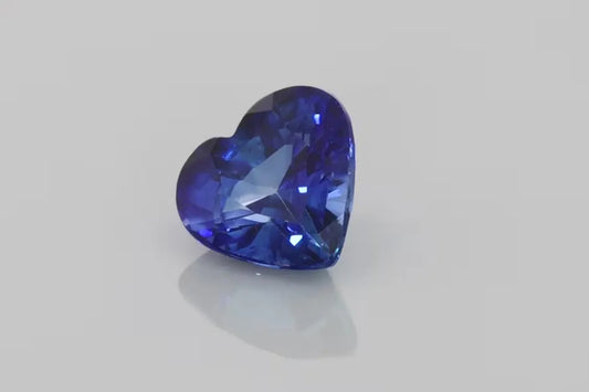 2.01ct Heart Natural Sapphire (Colour Blue, Clarity Eye Clean, Cut Faceted)