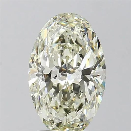2.01ct Oval Natural Diamond (Colour L, Clarity SI1, GIA Certified)