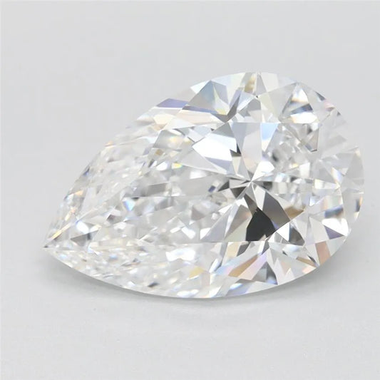 2.01ct Pear Lab Grown Diamond (Colour D, Clarity FL, IGI Certified)