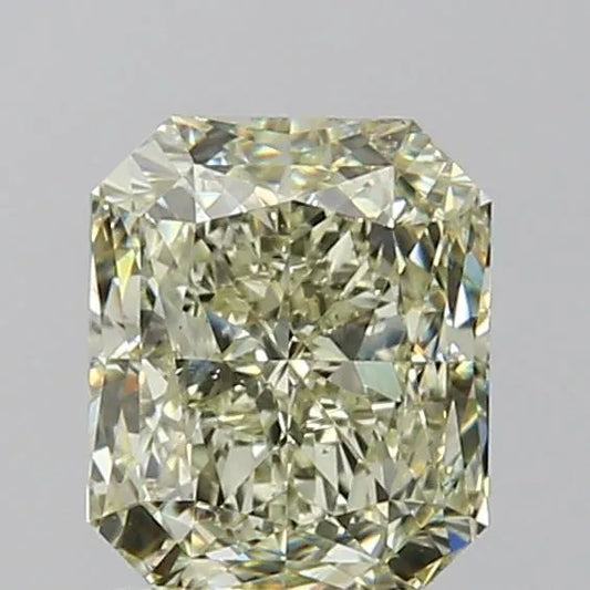 2.01ct Radiant Natural Diamond (Colour Fancy Light Green, Clarity VS2, GIA Certified)