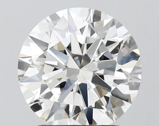 2.01ct Round Lab Grown Diamond (Colour G, Clarity VVS2, Cut EX, IGI Certified)