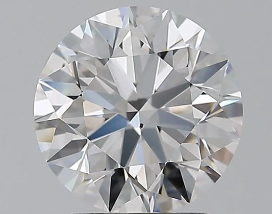 2.01ct Round Natural Diamond (Colour D, Clarity VS2, Cut EX, GIA Certified)