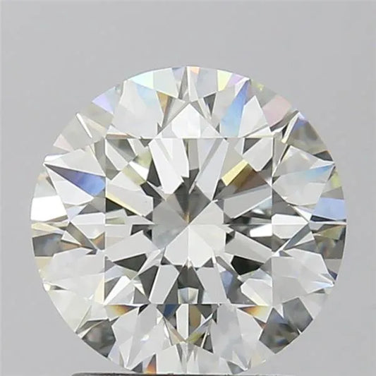 2.01ct Round Natural Diamond (Colour F, Clarity VVS2, Cut EX, IGI Certified)