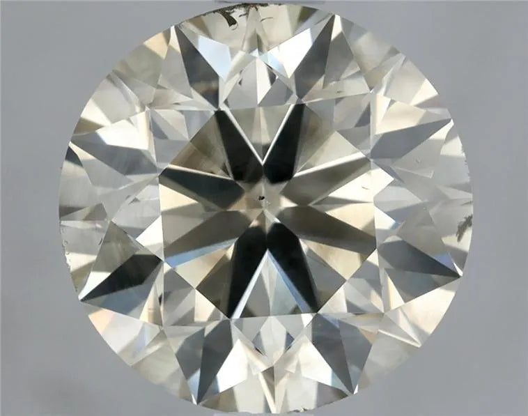 2.01ct Round Natural Diamond (Colour M, Clarity SI1, Cut EX, IGI Certified)