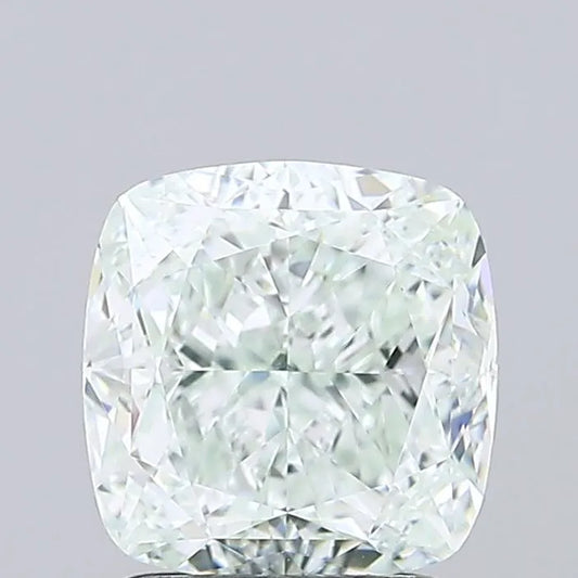 2.02ct Cushion modified Natural Diamond (Colour Fancy Light Green, Clarity VVS2, GIA Certified)