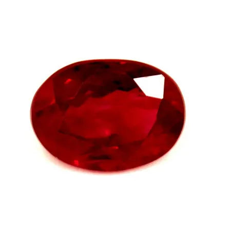 2.02ct Oval Natural Ruby (Colour Red, Clarity Slightly Included, Cut Faceted)