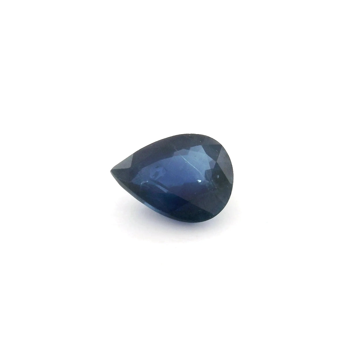 2.02ct Pear Natural Sapphire (Colour Blue, Clarity Moderately Included, Cut Faceted)