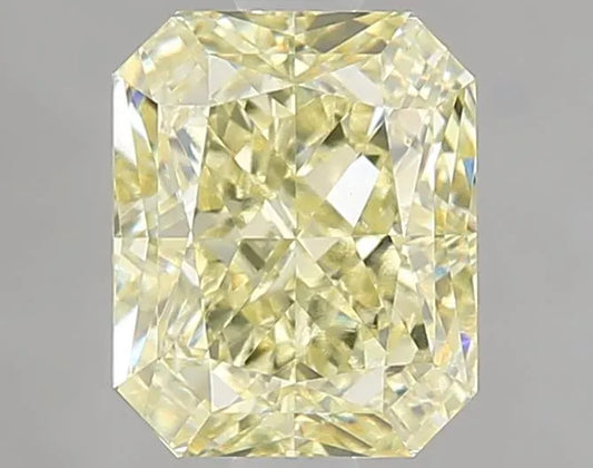 2.02ct Radiant Natural Diamond (Colour Fancy Light Yellow, Clarity VS2, GIA Certified)