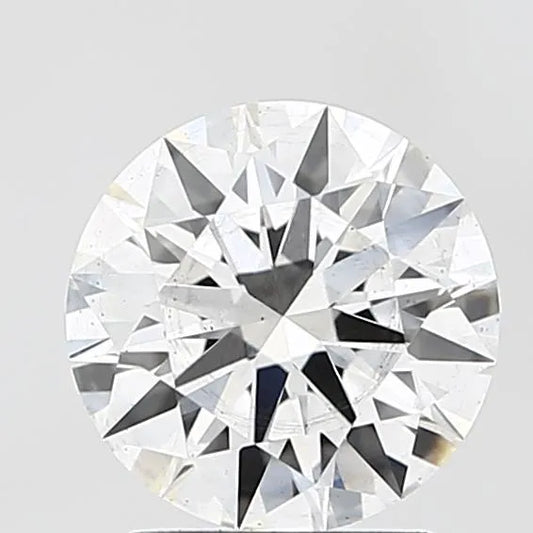 2.02ct Round Lab Grown Diamond (Colour G, Clarity SI1, Cut ID, IGI Certified)