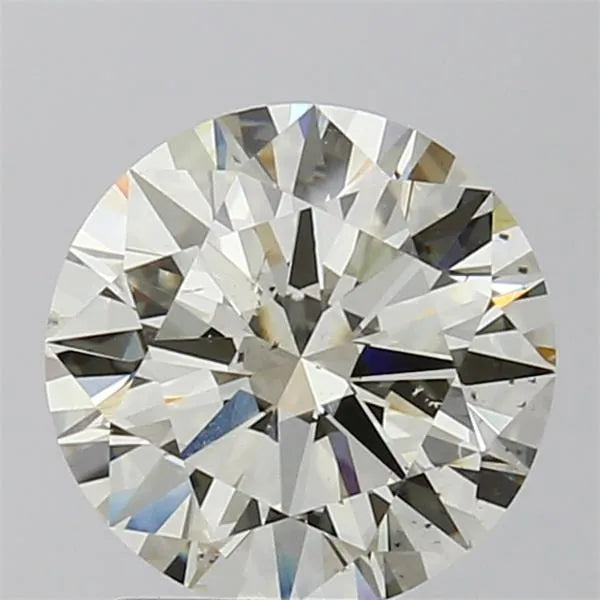 2.02ct Round Natural Diamond (Colour K, Clarity SI1, Cut EX, IGI Certified)