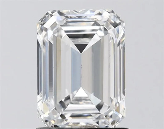 2.03ct Emerald Lab Grown Diamond (Colour D, Clarity VVS2, IGI Certified)