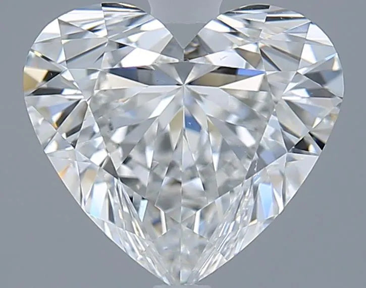 2.03ct Heart Natural Diamond (Colour F, Clarity VS2, Cut EX, GIA Certified)