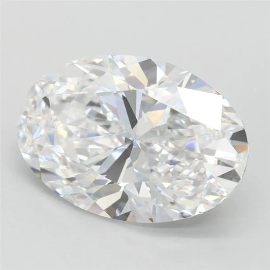 2.03ct Oval Lab Grown Diamond (Colour D, Clarity IF, IGI Certified)