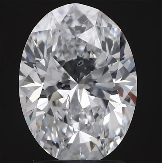 2.03ct Oval Lab Grown Diamond (Colour D, Clarity SI1, IGI Certified)