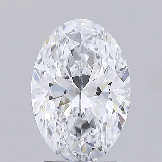 2.03ct Oval Lab Grown Diamond (Colour E, Clarity IF, IGI Certified)