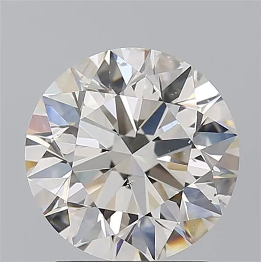2.03ct Round Natural Diamond (Colour I, Clarity VS2, Cut EX, HRD Certified)