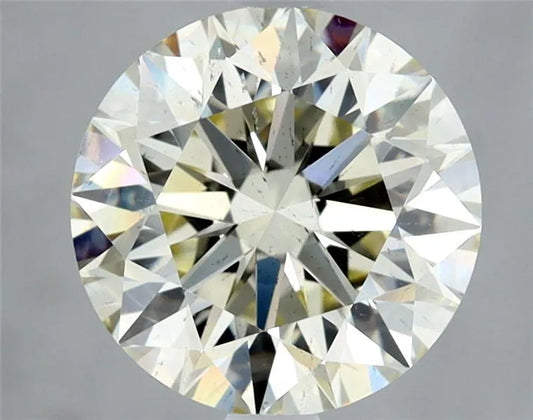 2.03ct Round Natural Diamond (Colour M, Clarity SI1, Cut EX, IGI Certified)