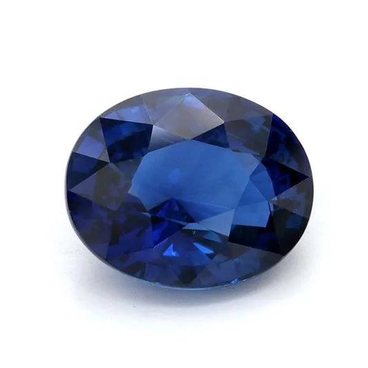 2.04ct Oval Natural Sapphire (Colour Blue, Clarity Eye Clean, Cut Faceted)