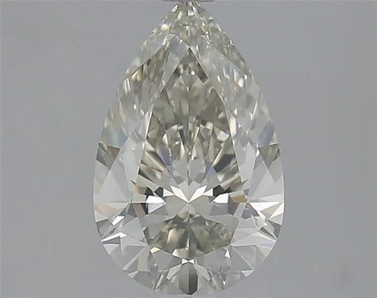 2.05ct Pear Natural Diamond (Colour J, Clarity VS2, Cut VG, IGI Certified)