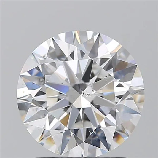 2.05ct Round Natural Diamond (Colour D, Clarity SI1, Cut EX, GIA Certified)