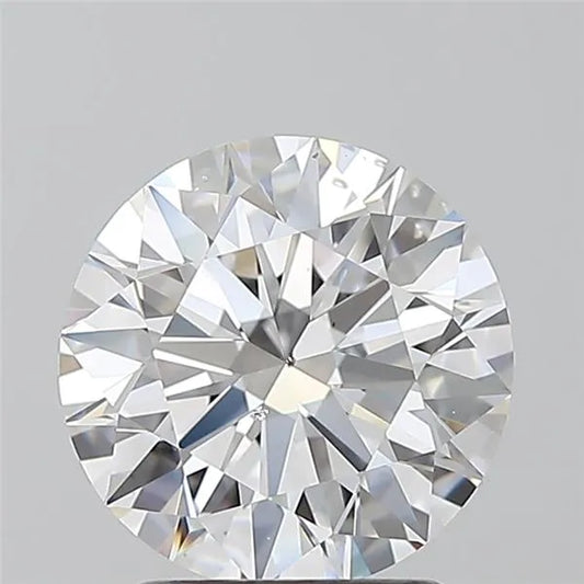 2.07ct Round Natural Diamond (Colour D, Clarity SI1, Cut EX, GIA Certified)