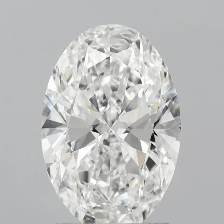 2.08ct Oval Lab Grown Diamond (Colour D, Clarity VVS2, IGI Certified)