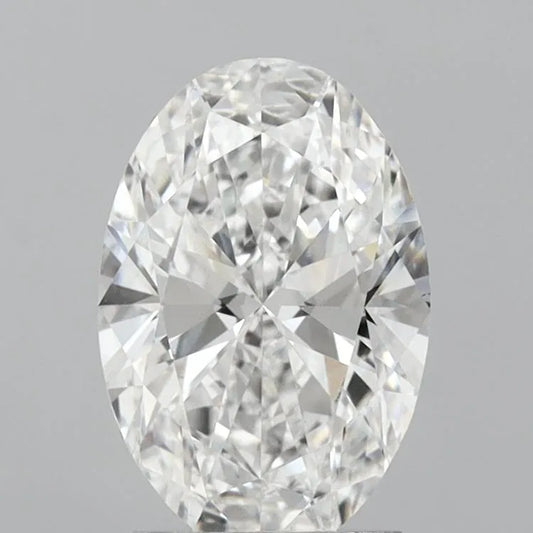 2.08ct Oval Lab Grown Diamond (Colour D, Clarity VVS2, IGI Certified)