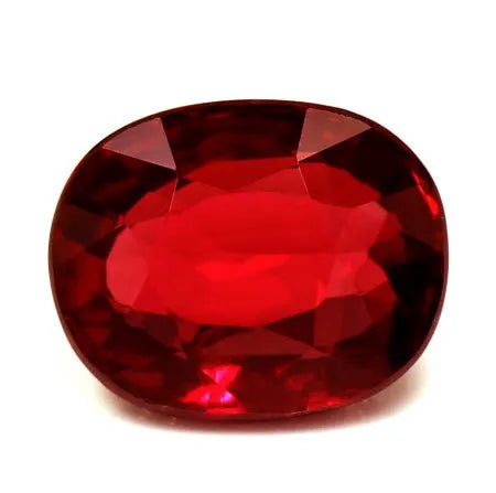 2.09ct Oval Natural Ruby (Colour Red, Clarity Eye Clean, Cut Faceted)